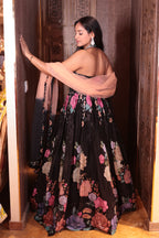 Tangerine Dream Printed Lehenga (4020 D-94)