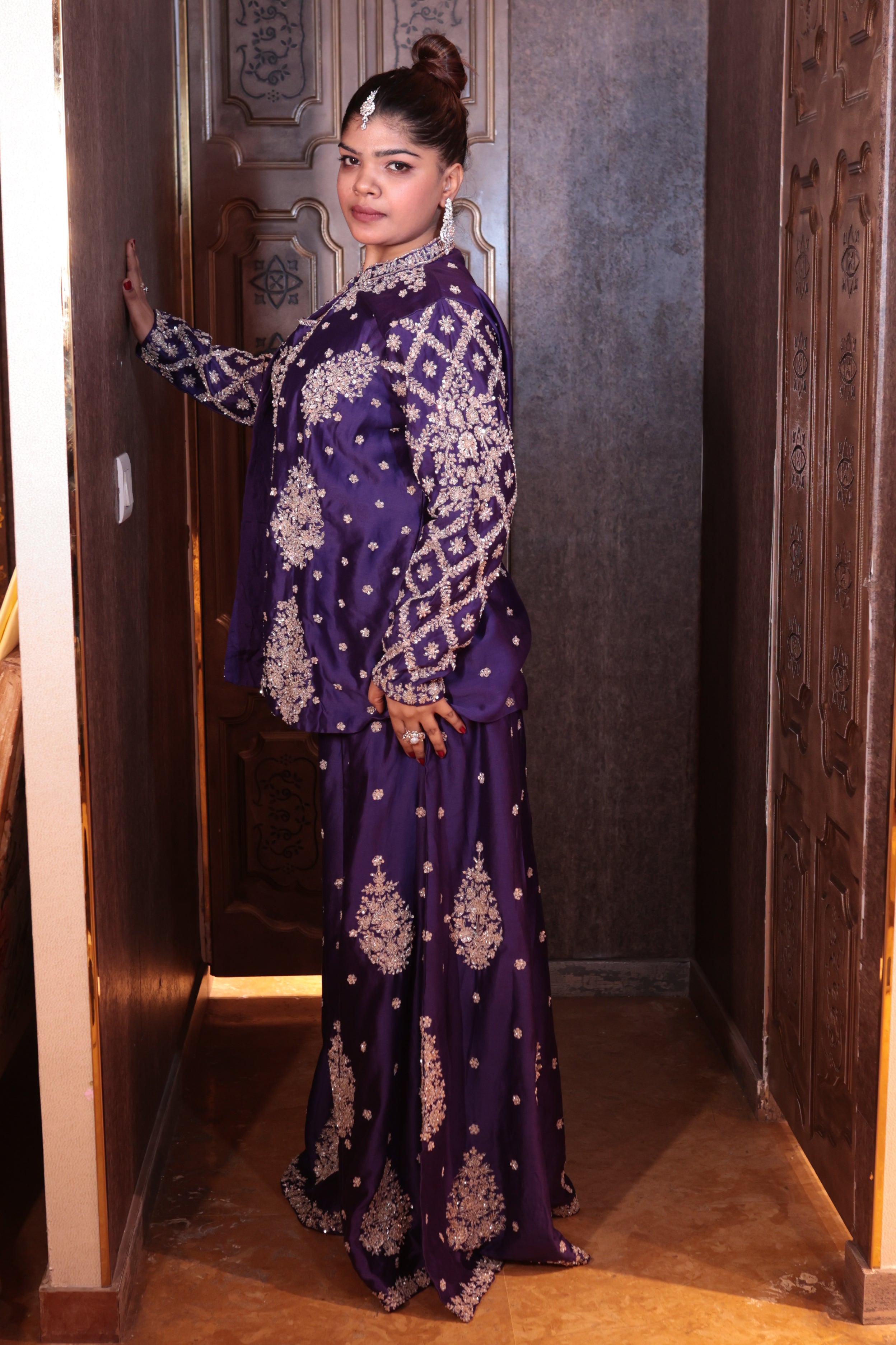 Violet Majesty Jacket Ensemble dress (SN47 B-83) Secondary image