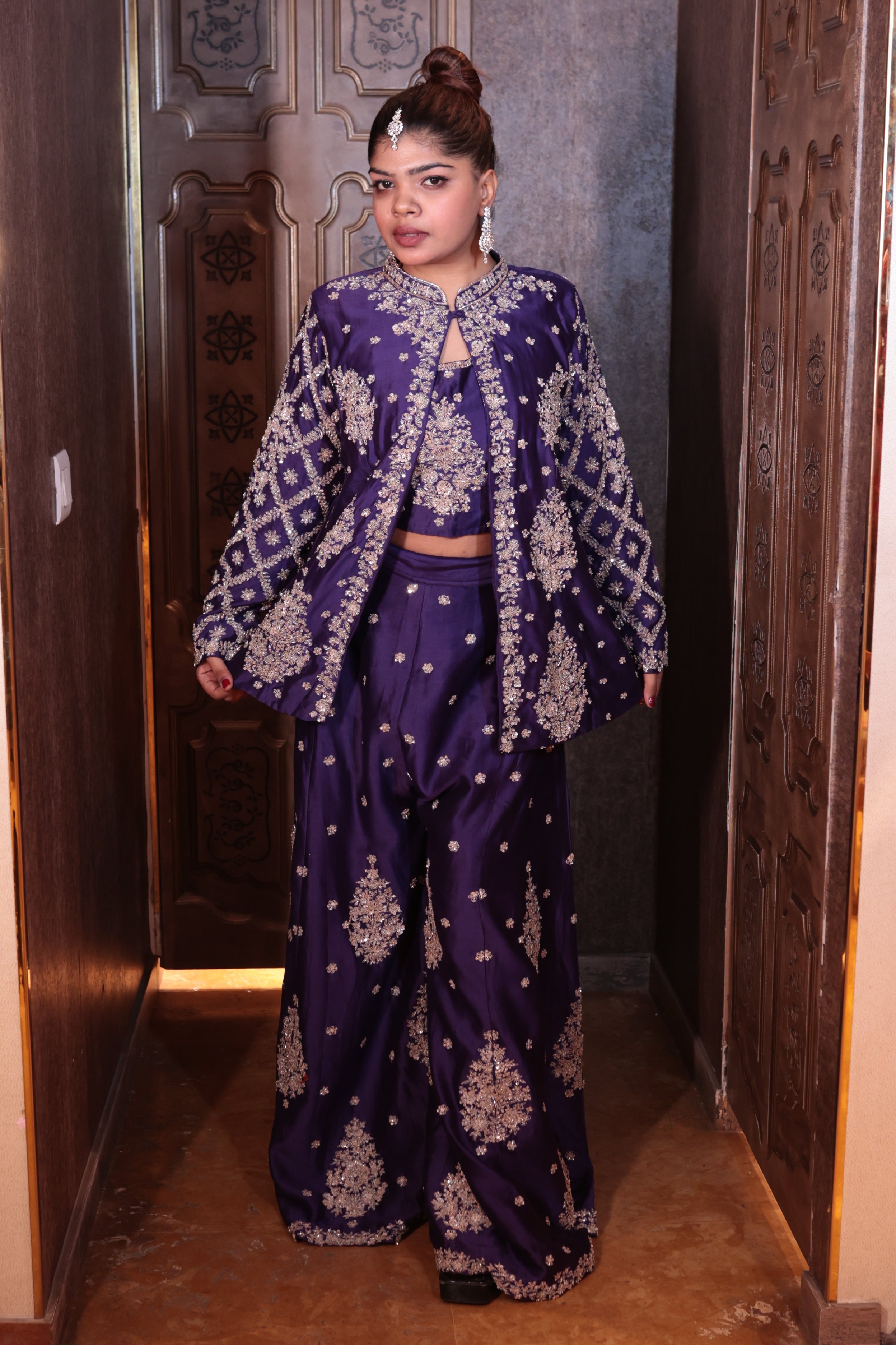 Violet Majesty Jacket Ensemble dress (SN47 B-83) Main image