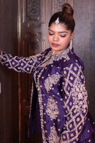 Violet Majesty Jacket Ensemble dress (SN47 B-83)