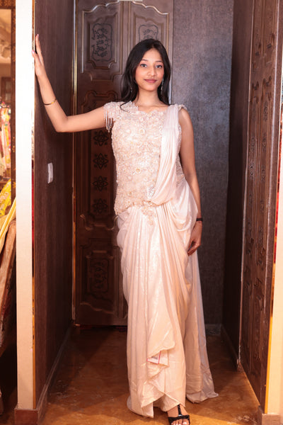 Champagne Twilight Fusion drape  ( 2577 M-87)