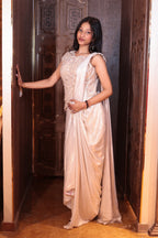 Champagne Twilight Fusion drape  ( 2577 M-87)