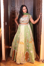 Summer Canopy Lehenga( 3222 M-108)
