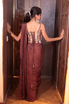 Auburn Dusk Fusion Drape (1654 D-146)