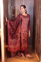 Mulberry Kurti Set ( LC-1356 M-76)