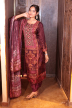 Mulberry Kurti Set ( LC-1356 M-76)