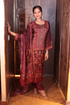 Mulberry Kurti Set ( LC-1356 M-76)