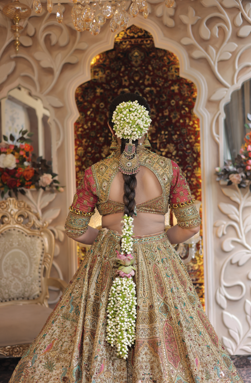 Royal Zarina Grand Bridal Lehenga (DC-25877 D-56)