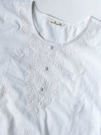 Ivory Chikankari Grace Kurta Set