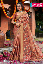 Anvi Vol-03 Print & Woven Saree Collection (GS-48)