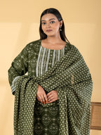 Forest Frost: Cotton Silk Suit