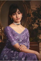 The 'Lavender Haze' Saree (5482 GS-98)