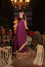 Red Chilly and Gold Heavily Embroidered Sharara Suit (KJ-3156 D-45)