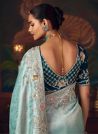 The 'Neptune's Embrace' Saree (SA-461 GS-98)