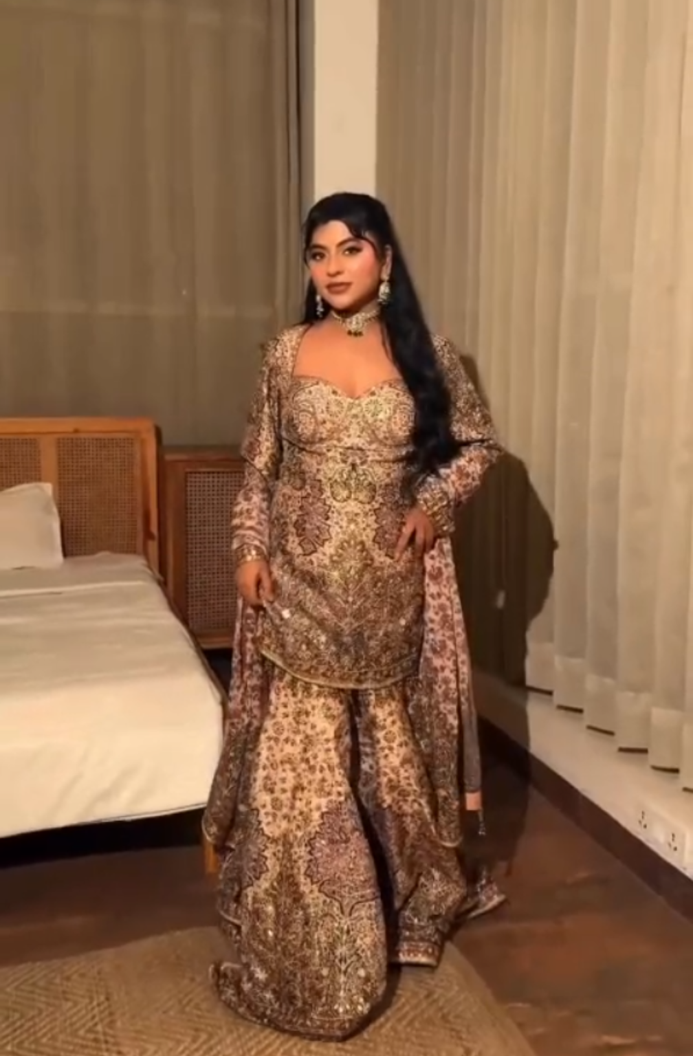 Festive Sharara Set (SR-0043 D-97)