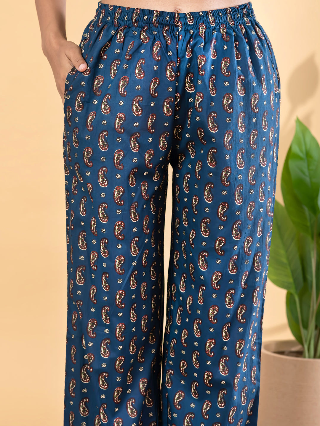 Printed Cotton Suit Set