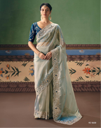 Silk Organza Designer Saree