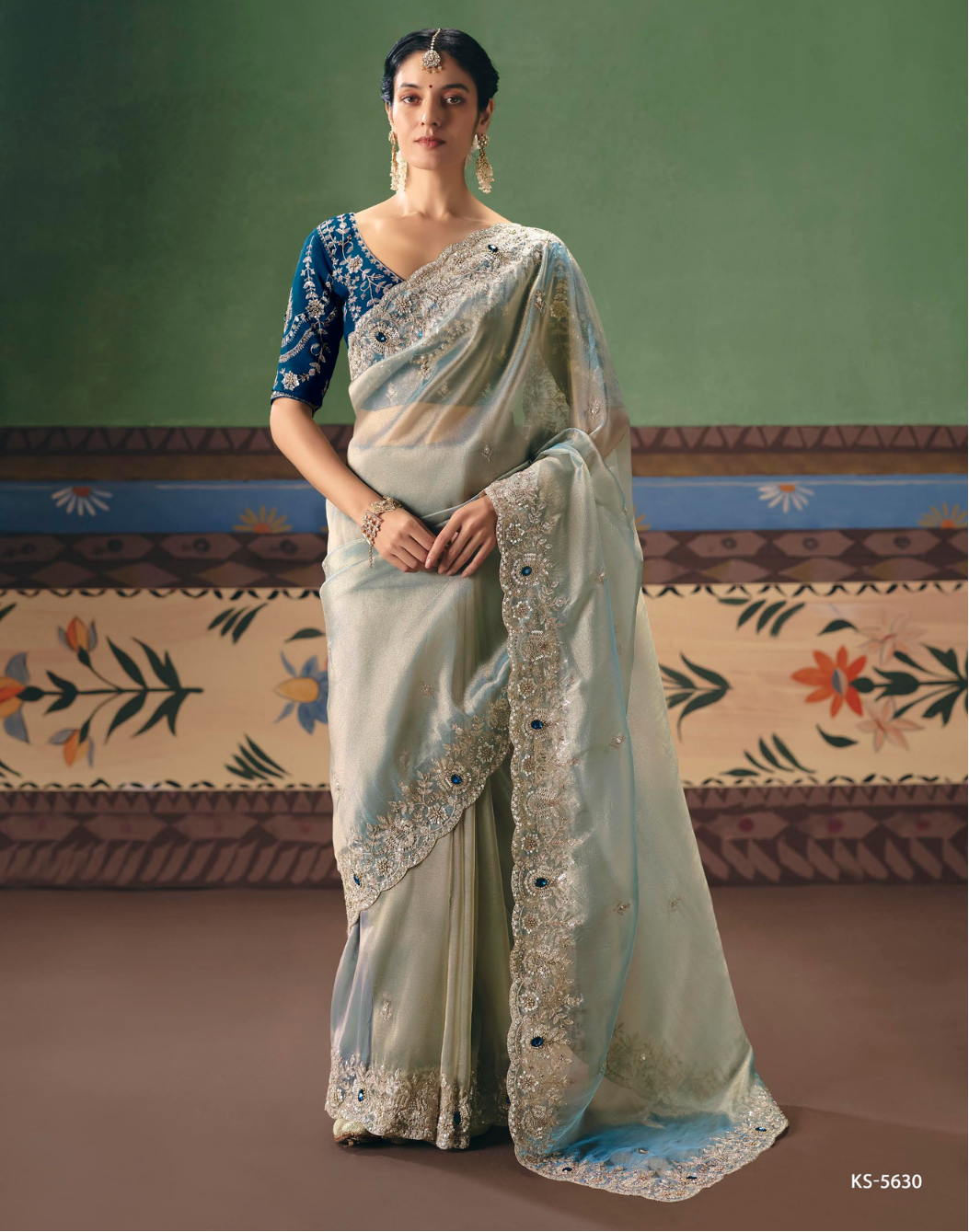 Silk Organza Designer Saree