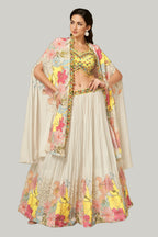 Vibrant Canvas lehenga (3204 M-18)