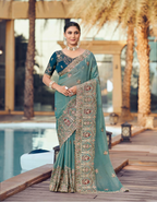 Royal Heritage Embroidered Saree