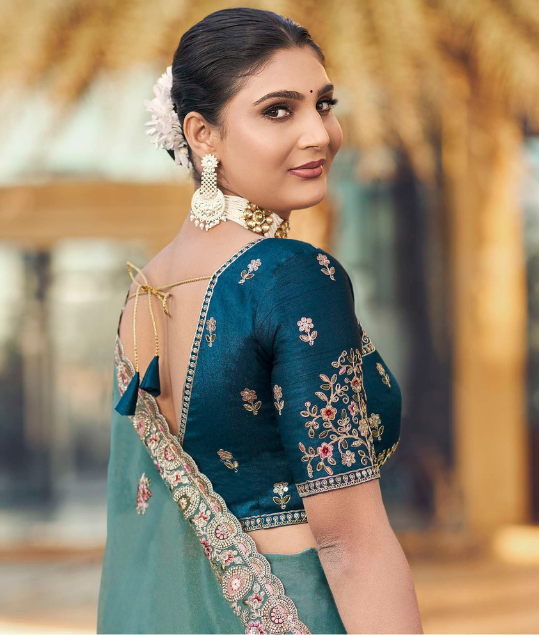 Royal Heritage Embroidered Saree