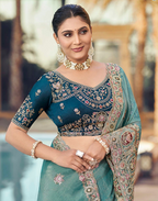 Royal Heritage Embroidered Saree