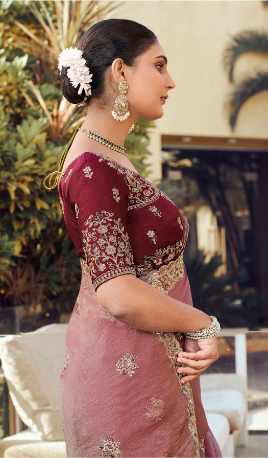 Royal Heritage Embroidered Saree