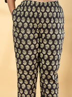 Paisley and floral block prints Kurti