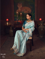 The 'Neptune's Embrace' Saree (SA-461 GS-98)
