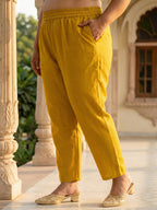 Golden Glow: Chanderi Silk Suit Set