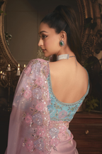 The 'Cotton Candy Dream' Saree (5485 GS-98)