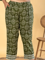 Forest Frost: Cotton Silk Suit