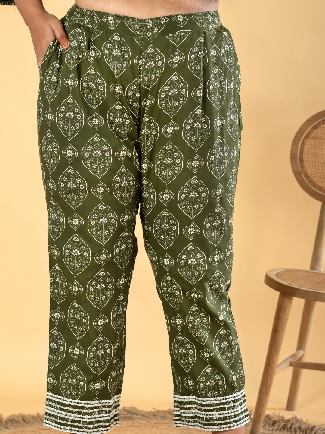 Forest Frost: Cotton Silk Suit