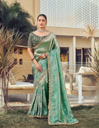 Radiant Jacquard Silk Saree