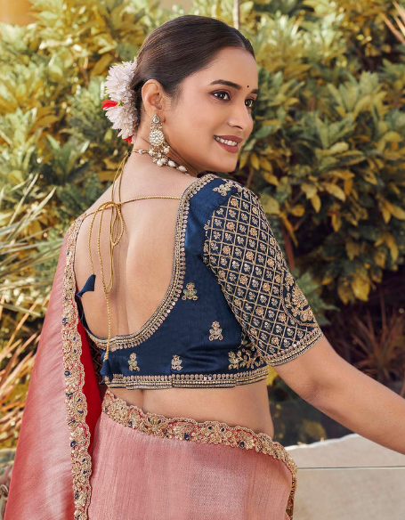 Radiant Jacquard Silk Saree