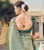 Radiant Jacquard Silk Saree