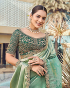 Radiant Jacquard Silk Saree