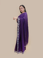 Empress Violet Grandeur Saree (HB-118 B-118)