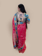 Regal Ruby Brocade Saree (11054 GS-108)