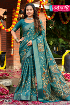 Anvi Vol-03 Print & Woven Saree Collection (GS-48)
