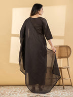 Chanderi Silk Suit Set