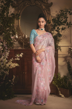 The 'Cotton Candy Dream' Saree (5485 GS-98)