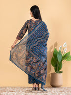 Printed Cotton Suit Set