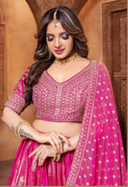 Azure Royalty Banarasi Lehenga Set (5114-1 GA-39)