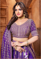 Azure Royalty Banarasi Lehenga Set (5114-1 GA-39)