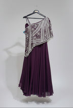 One-shoulder asymmetrical Dress