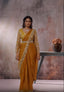 Designer Mustard Saree