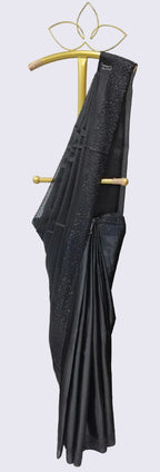 Midnight Sequin Noir Saree (547 GS-11)
