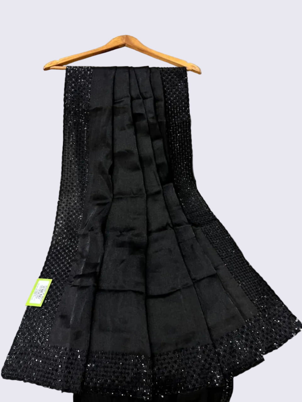 Midnight Sequin Noir Saree (547 GS-11)
