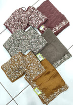 Regal Bloom Silk Saree with stitched blouse (5681 GS-11)